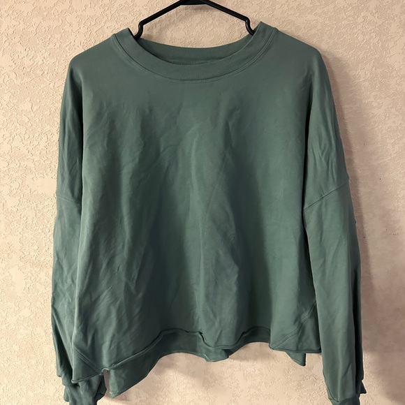 lululemon athletica Tops - Lululemon LA Oversize Boxy Crew